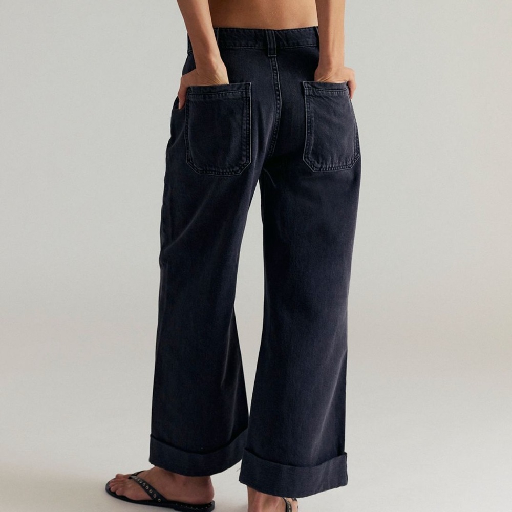 We The Free Black Flare & Wide Leg Jeans - Picture 2 of 4